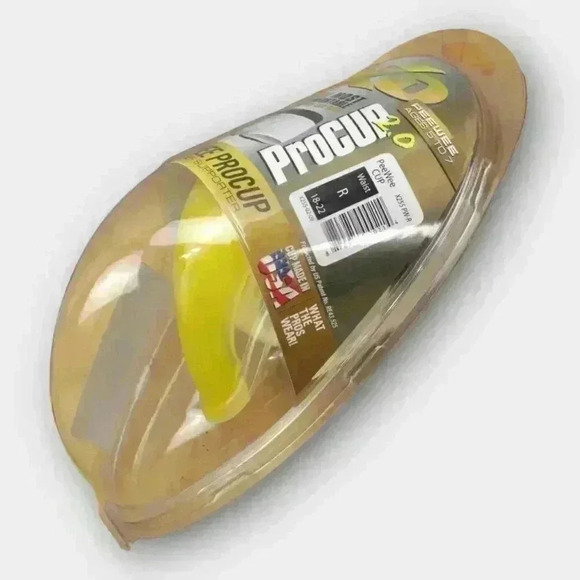 XO Peewee Procup 2.0 Waist R‎18-22 Ages 5 - 7 brief supporter yellow - Picture 2 of 4